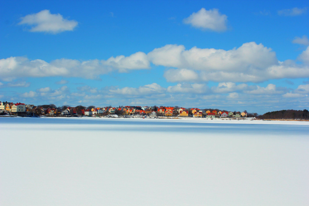 Karlskrona - panorama z przyhotelowego spacerniaka