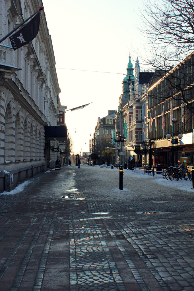 Szwecja, Karlskrona: jedna z uliczek w okolicach centrum