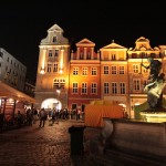 Poznań: Stary Rynek w nocy