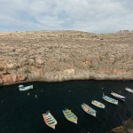 Malta: przystań przy Blue Grotto
