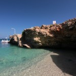 Malta: prywatna plaża hotelu Comino