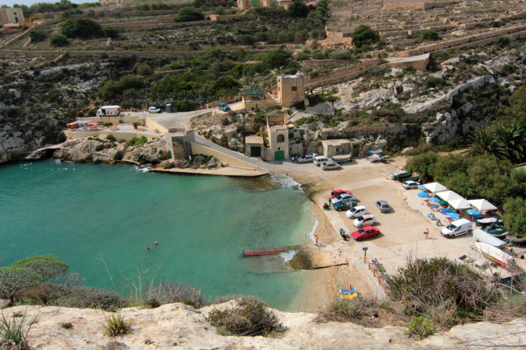 Malta: zatoka Mġarr ix-Xini na Gozo