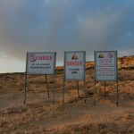 Dwejra: ścieżka do Lazurowego Okna, wstęp na górę wzbroniony