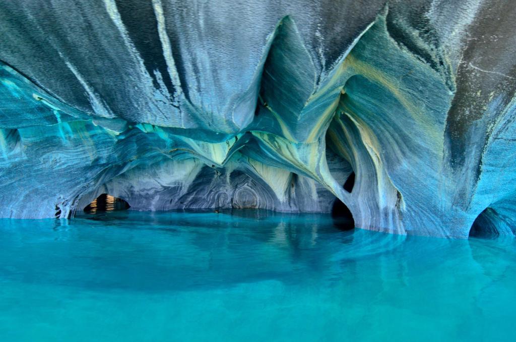 Chile, Jaskinie Marble Caves. Autor zdjęcia: javier