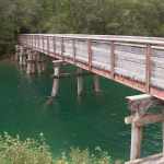 Austria: most na jeziorze Plansee