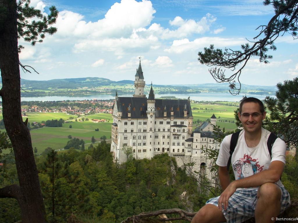 W krainie bajek – zamek na wzgórzu w Füssen