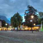 Niemcy: Garmisch-Partenkirchen nocą