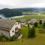 Szwajcaria: panoramana Silvaplana