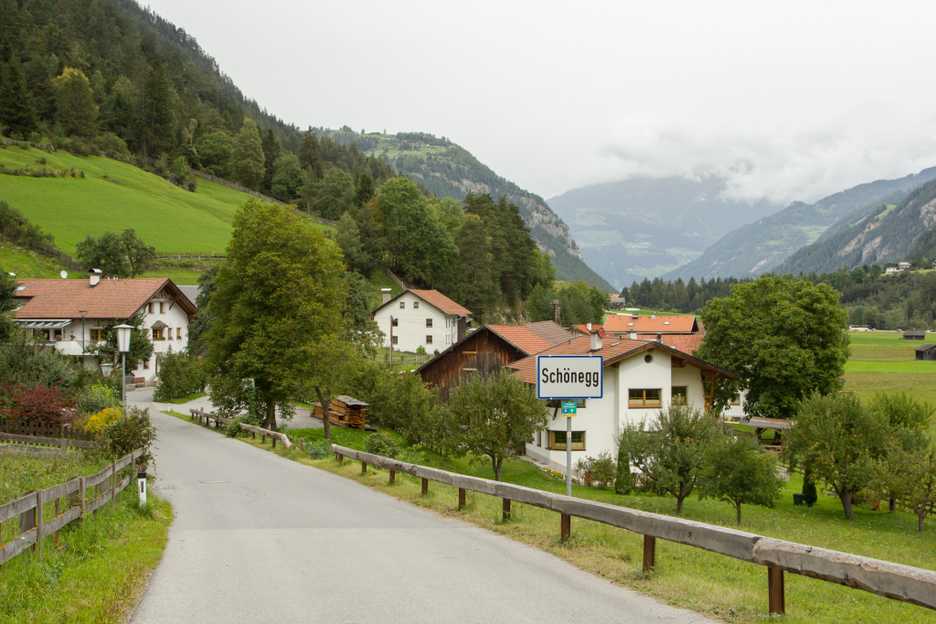 Austria: Tyrol, miasteczko Schönegg