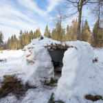 Masyw Śnieżnika: przydrożne igloo