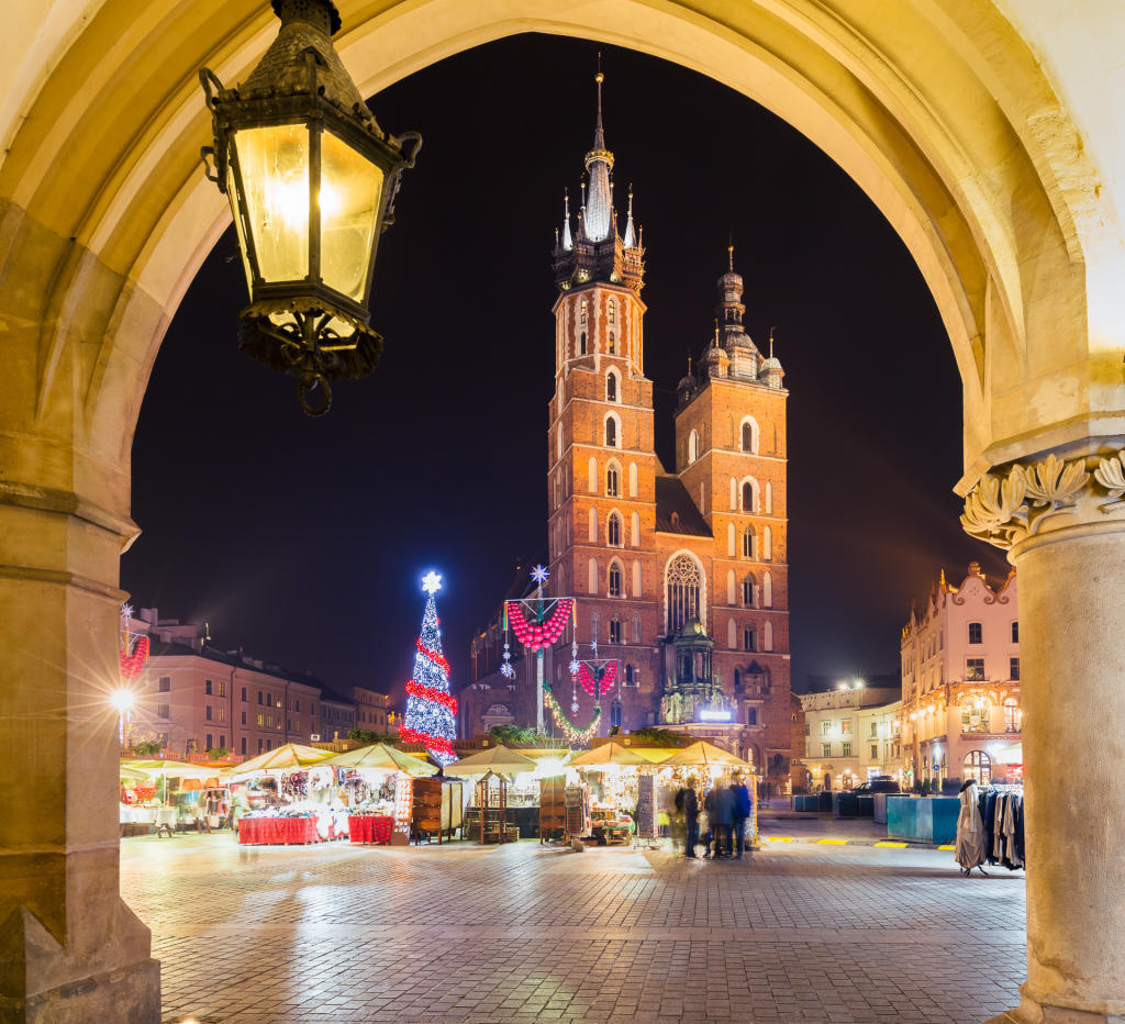 Świąteczny Kraków: Bazylika Mariacka